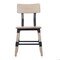 Flash Furniture Jackson Commercial Grade Rustic Antique White Industrial Wood Dining Chair, 2PK 2-XU-DG-W0236-ANTWHT-GG - alternate 3